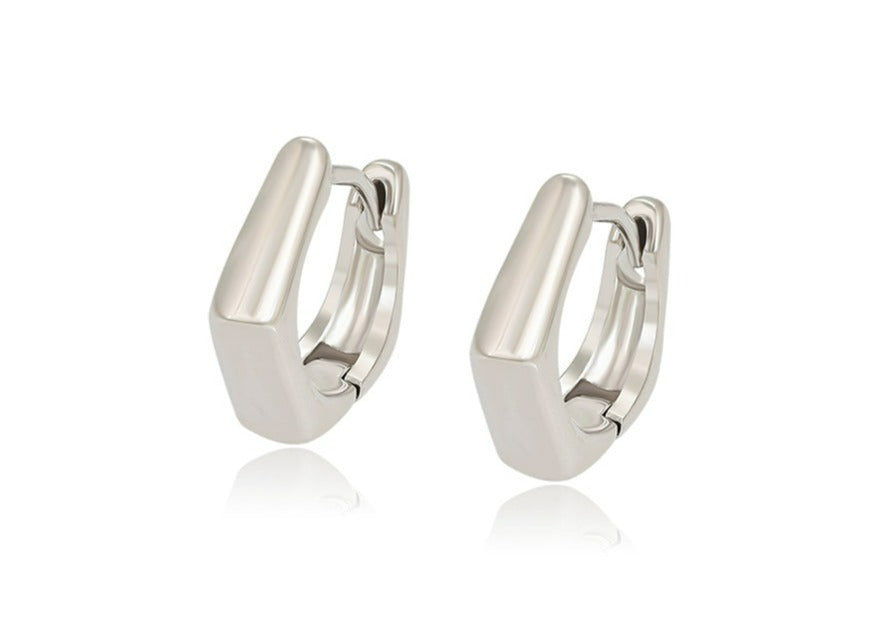 Ohrring Creole Mr&Mrs 925er versilbert