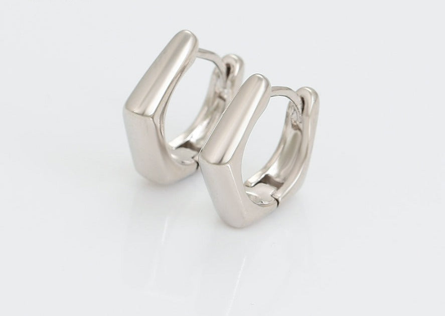 Ohrring Creole Mr&Mrs 925er versilbert