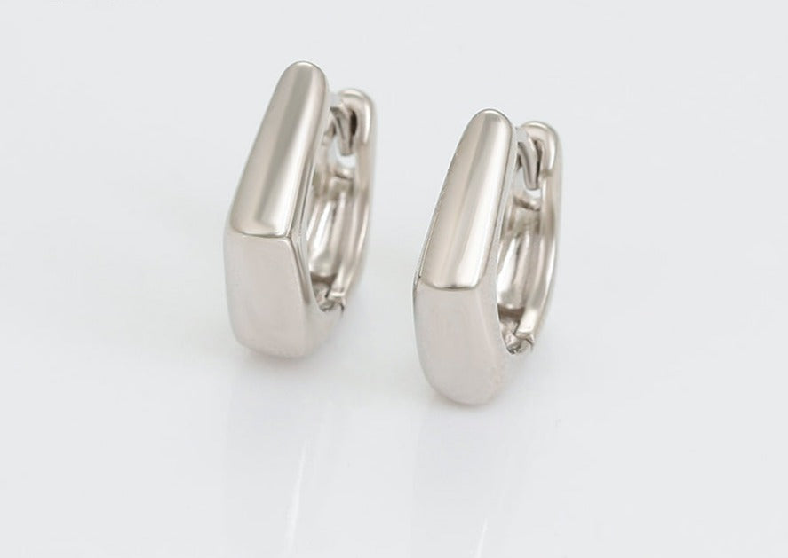 Ohrring Creole Mr&Mrs 925er versilbert