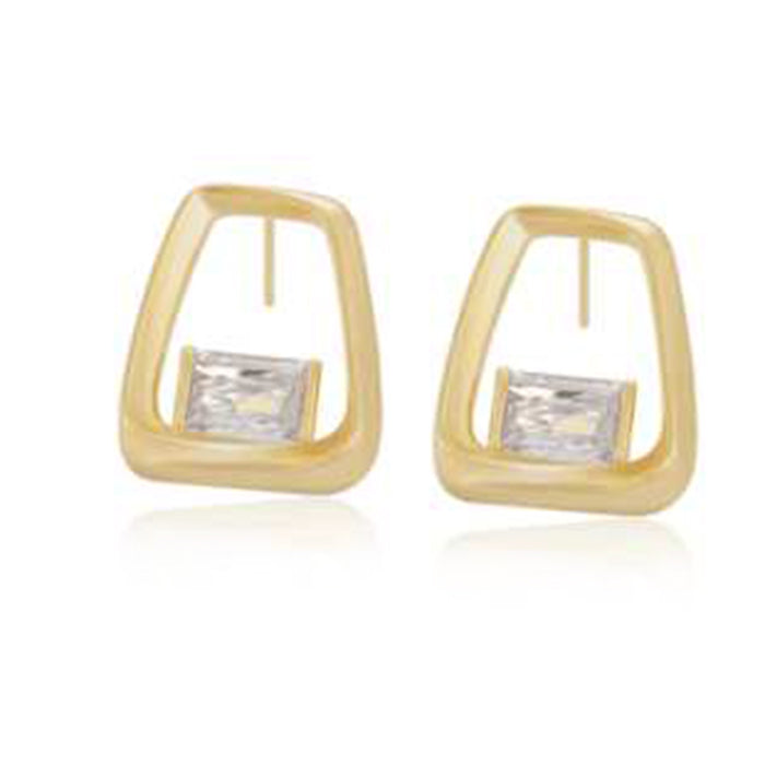 Ohrringe Stecker Theresa 24k. vergoldet