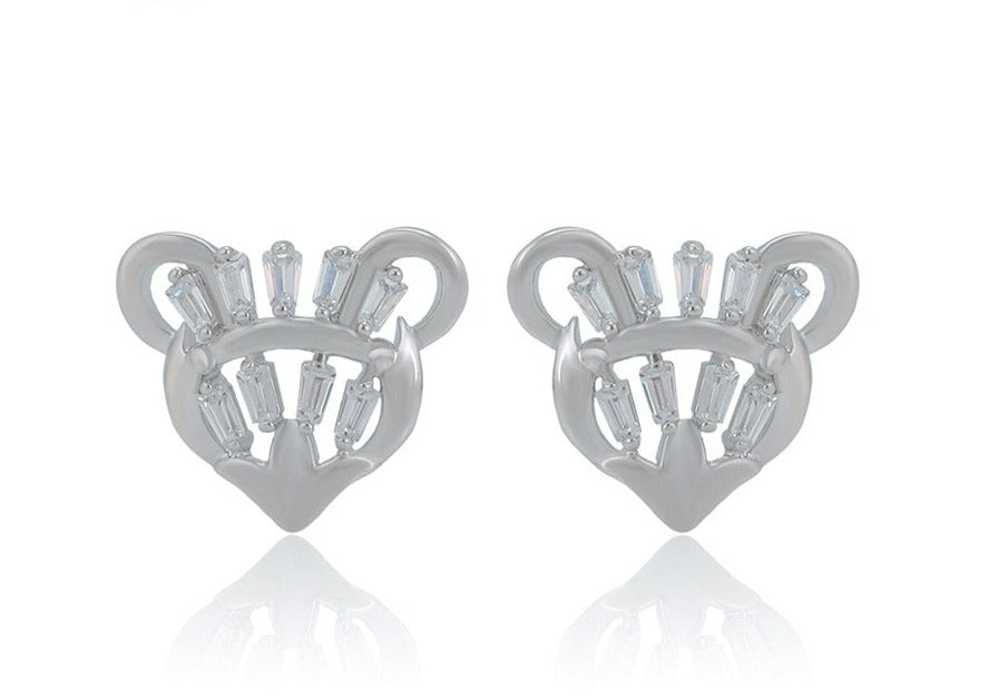 Ohrring Stecker Tiffany Edelstahl