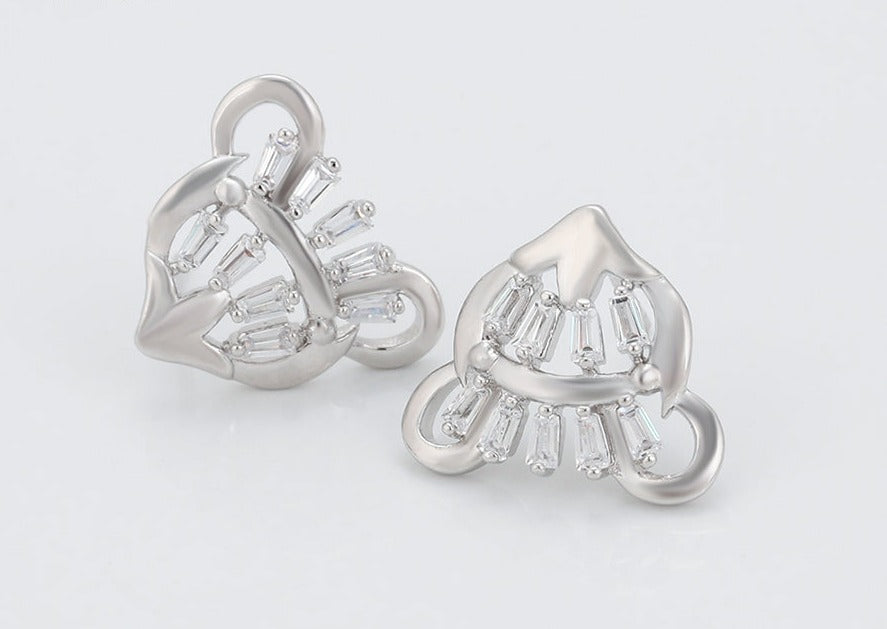 Ohrring Stecker Tiffany Edelstahl