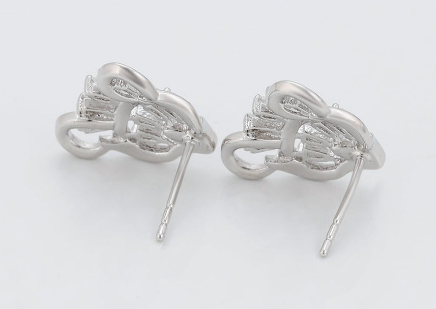Ohrring Stecker Tiffany Edelstahl