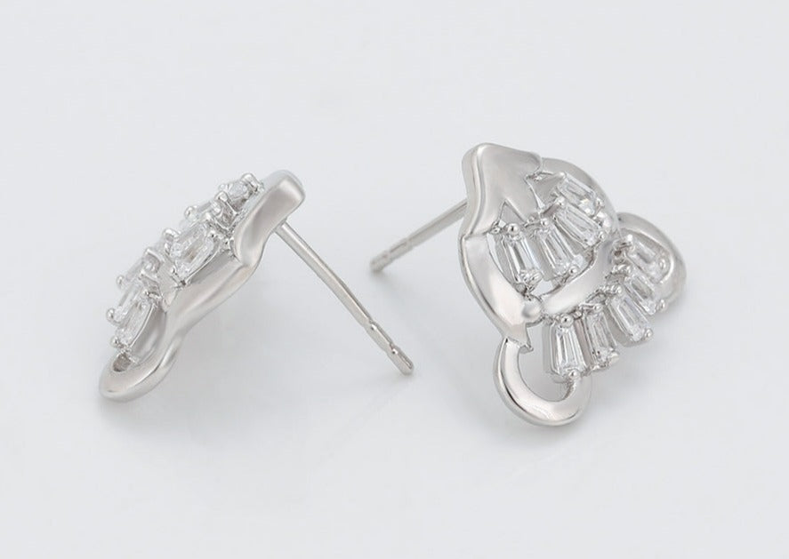 Ohrring Stecker Tiffany Edelstahl