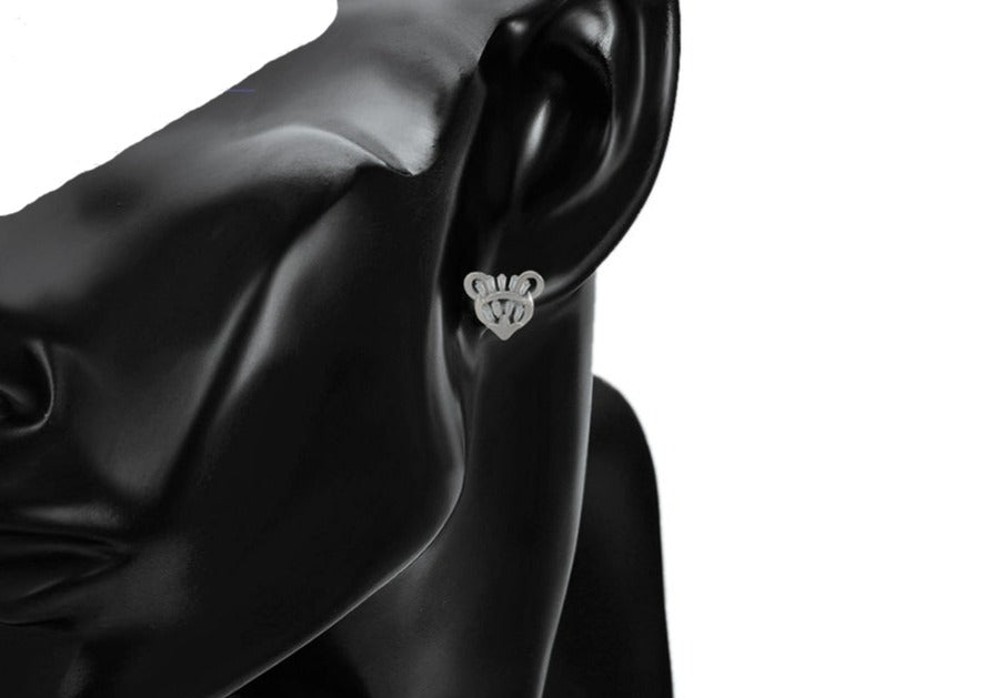 Ohrring Stecker Tiffany Edelstahl