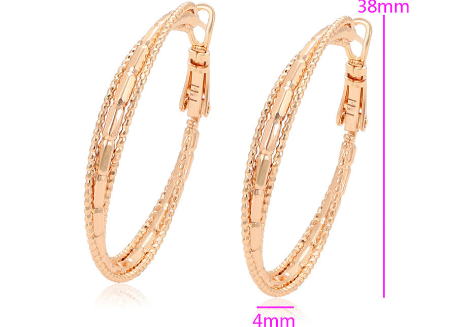 Ohrringe Creole Gold