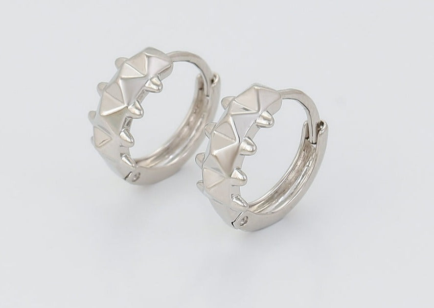 Ohrring Creole Maite Edelstahl 925er versilbert