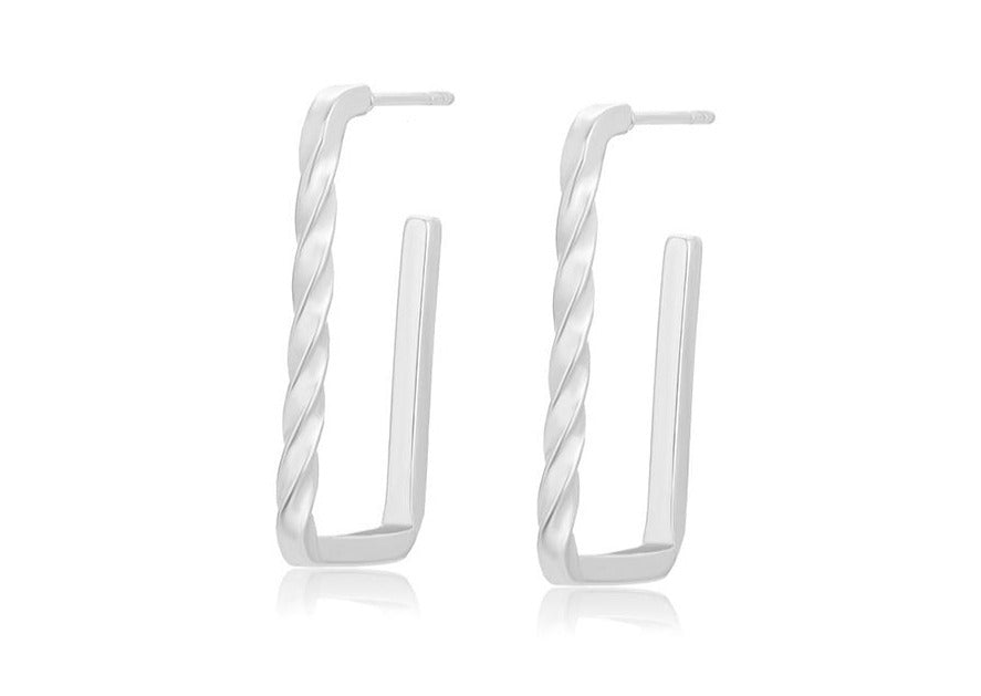 Ohrring Stecker Anna-Katrin Edelstahl hängend