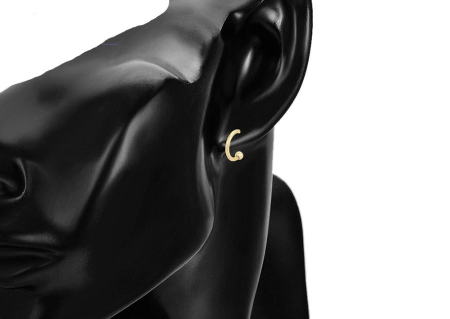 Ohrringe Stecker Magdalena 585er vergoldet