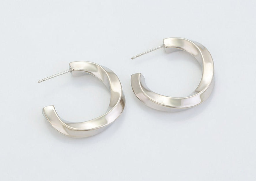 Ohrring Stecker Anna-Sophie Edelstahl hängend