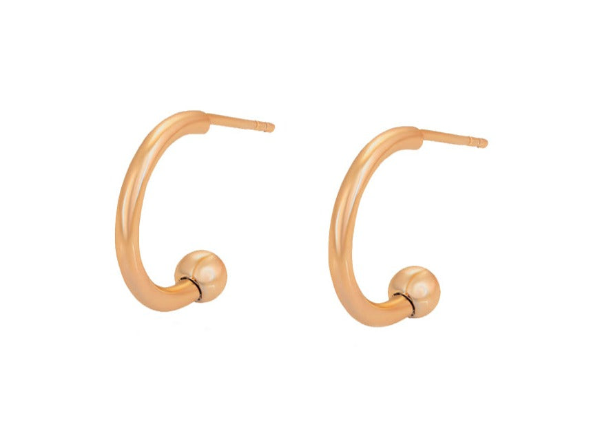 Ohrringe Stecker Magdalena 333er vergoldet