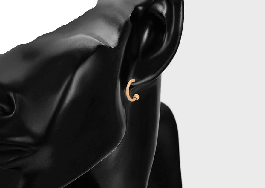 Ohrringe Stecker Magdalena 333er vergoldet