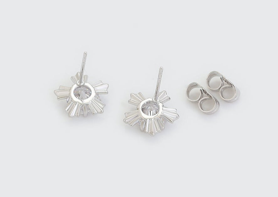 Ohrring Stecker Nathalie 925er versilbert