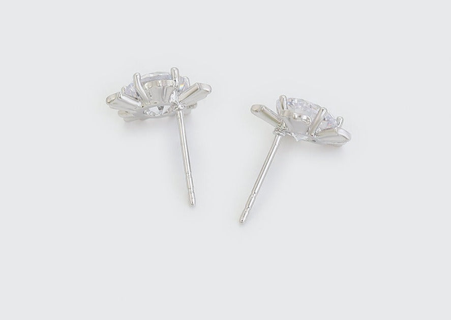 Ohrring Stecker Nathalie 925er versilbert