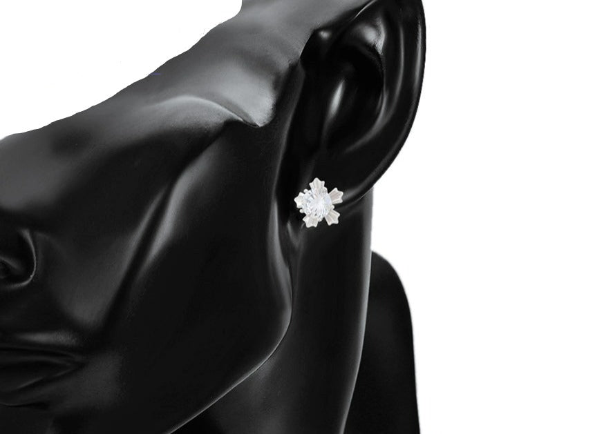 Ohrring Stecker Nathalie 925er versilbert