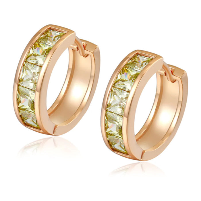 Ohrringe Creole Lucie 18k. vergoldet