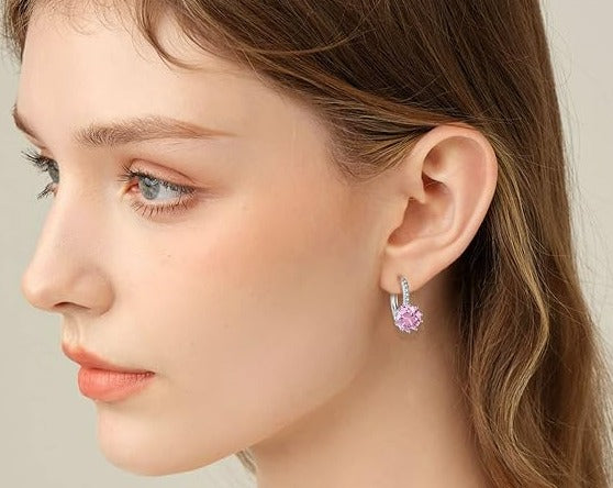 Ohrringe versilbert gesicht frau