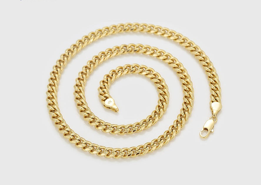 Kette Unisex 24k. vergoldet