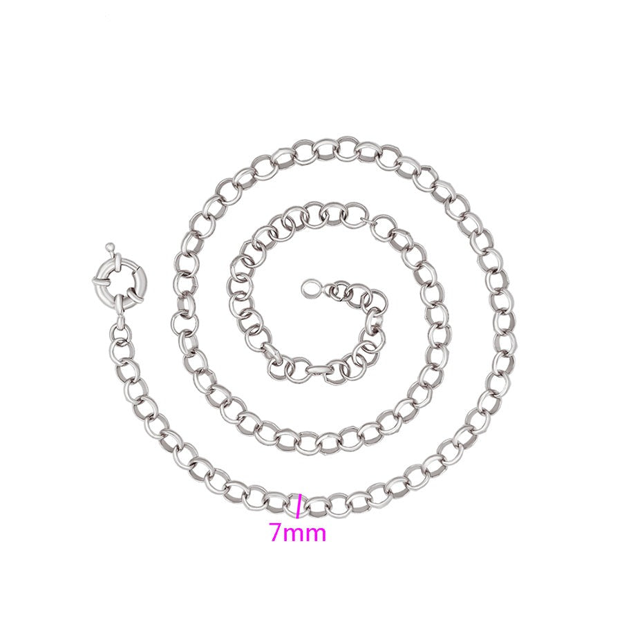 Kette Tashi 925er versilbert