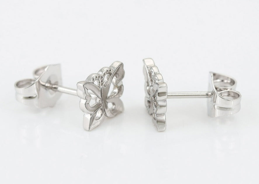 Ohrringe Stecker Schmetterling
