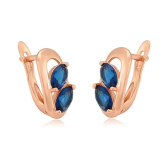 Ohrringe Creole Teressa 18k. vergoldet