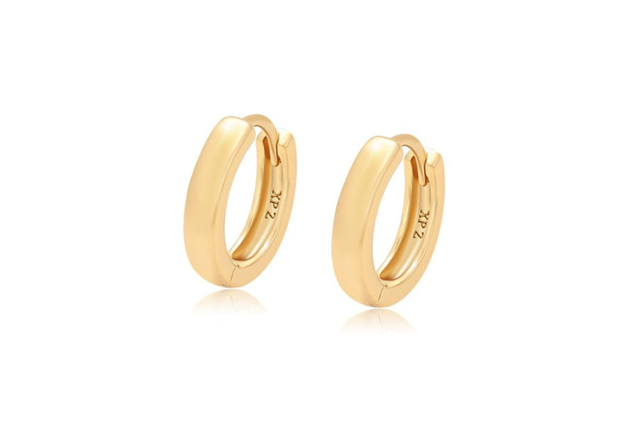 Ohrringe Creole Tashi 24k. vergoldet