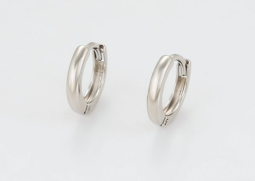 Ohrring Creole Maike 925er versilbert
