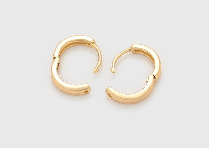 Ohrringe Creole Tashi 24k. vergoldet