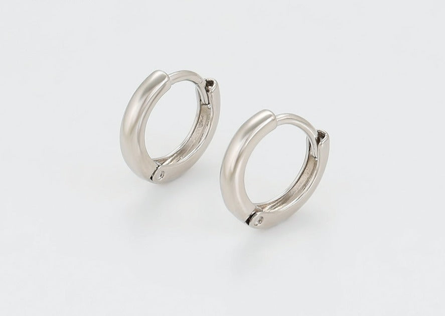 Ohrring Creole Maike 925er versilbert