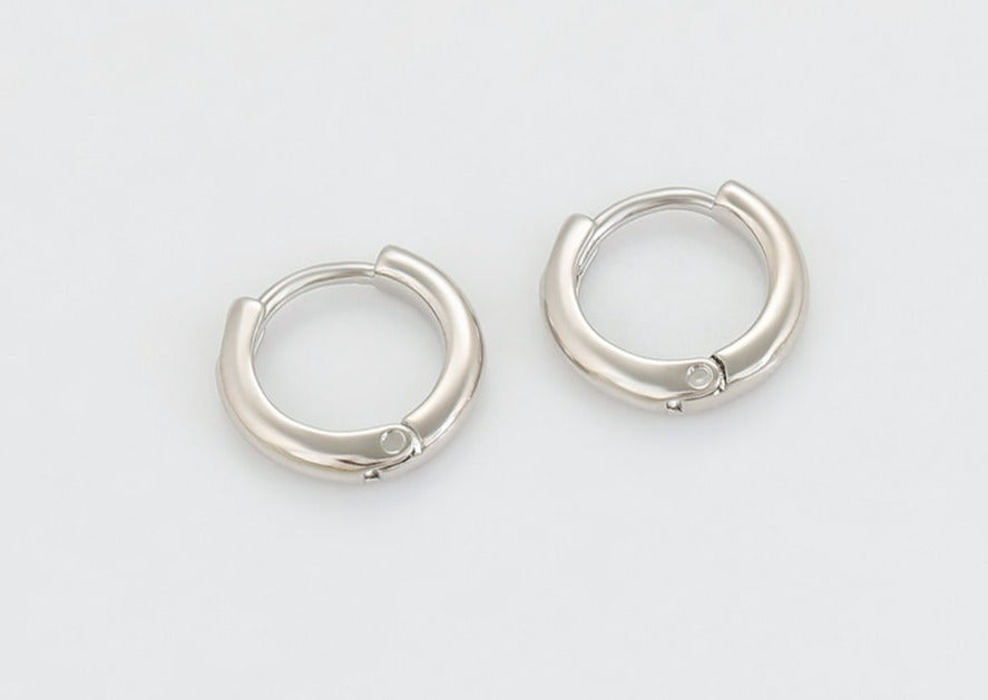 Ohrring Creole Maike 925er versilbert