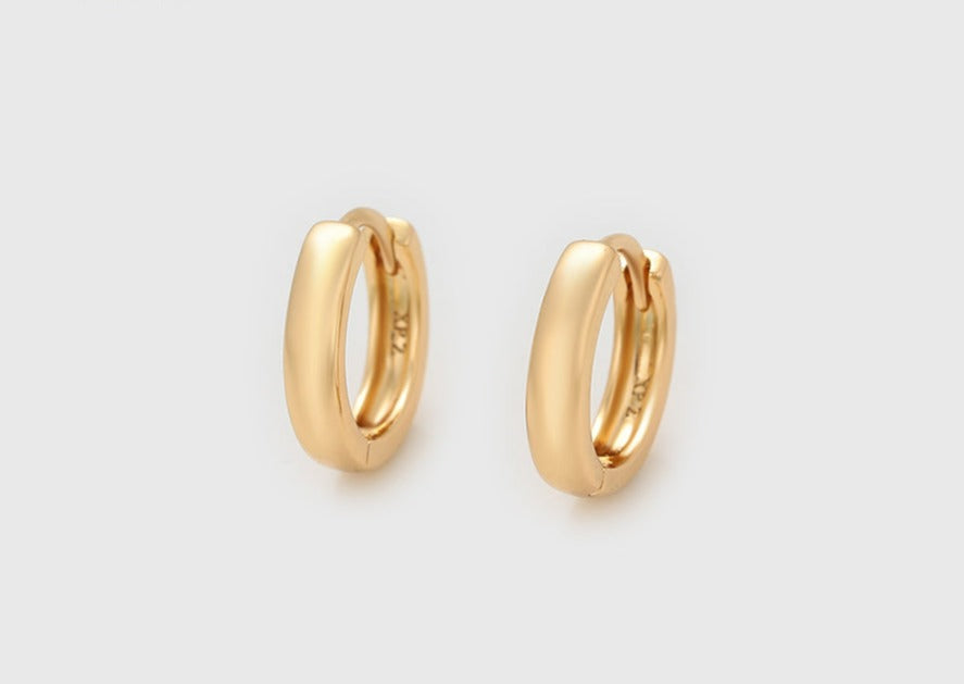 Ohrringe Creole Tashi 24k. vergoldet