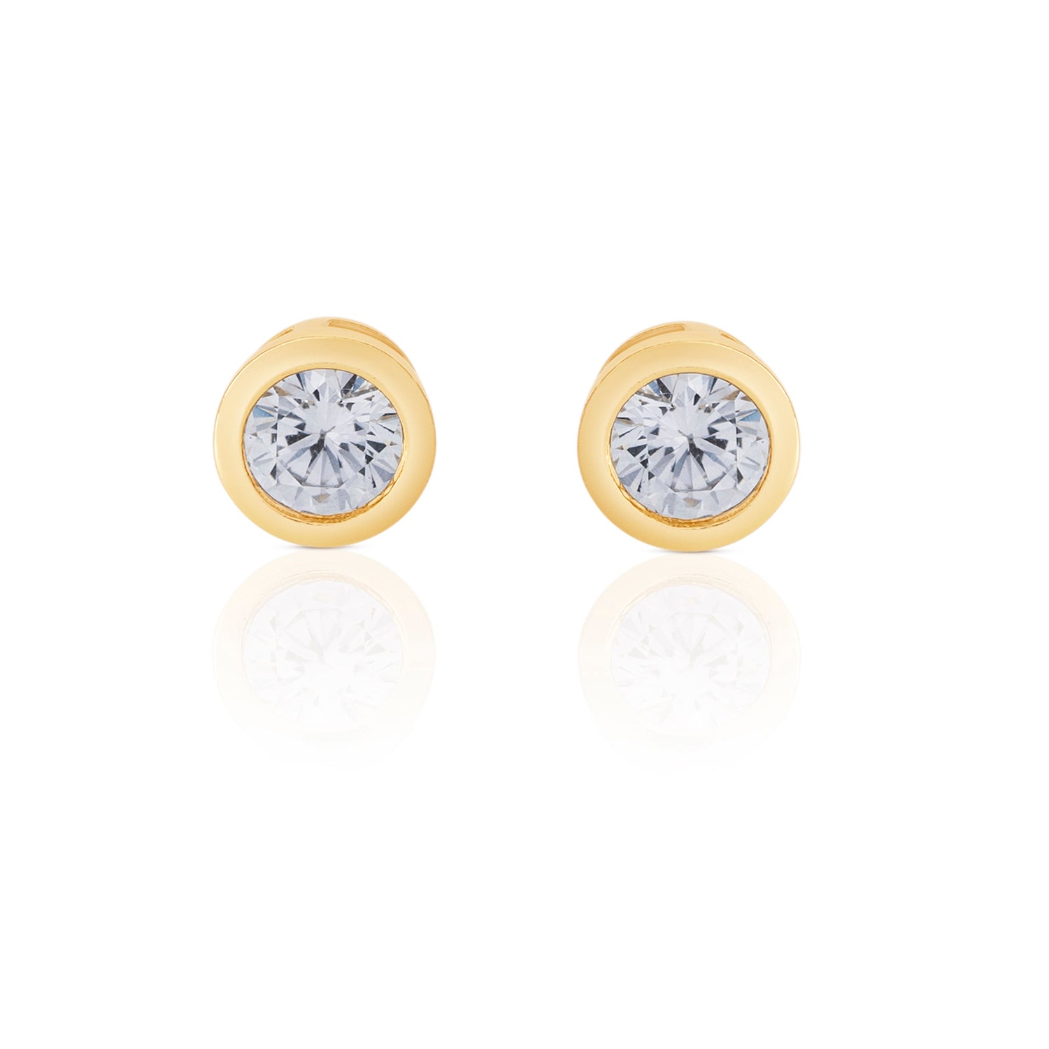 Minimalistische Ohrringe Aus 14k Vergoldung – Hypoallergen, Wasserfest, Perfekt Als Geschenk